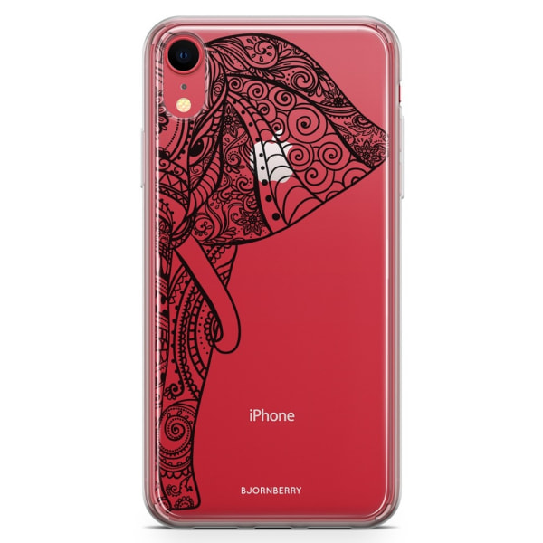 Bjornberry Hybrid Skal iPhone XR  - Mandala Elefant