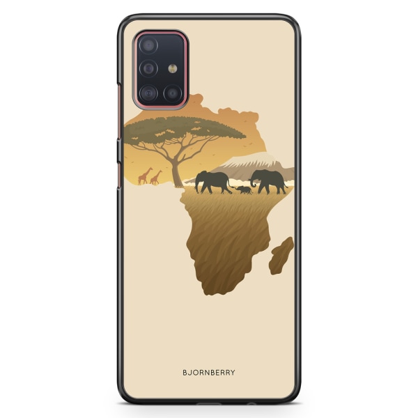 Bjornberry Skal Samsung Galaxy A51 - Afrika Brun
