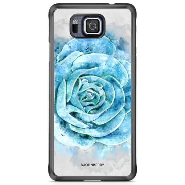 Bjornberry Skal Samsung Galaxy Alpha - Blå Kaktus