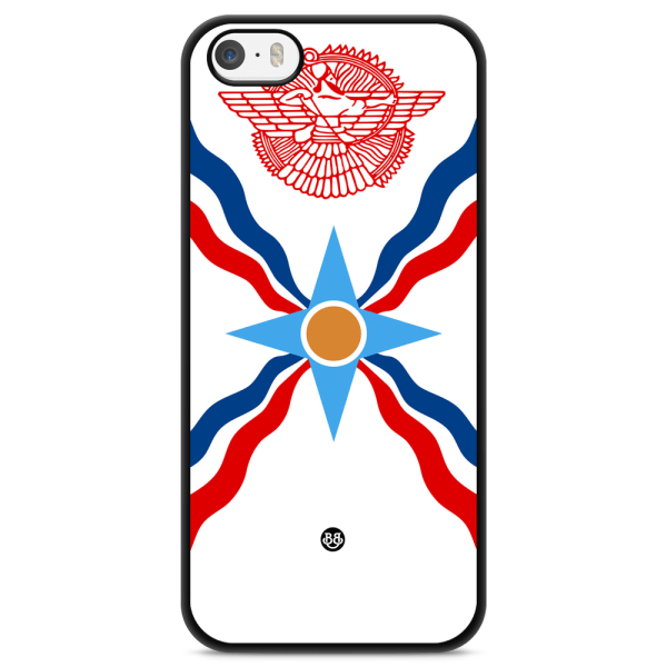 Bjornberry Skal iPhone 5/5s/SE (2016) - Assyriska flaggan