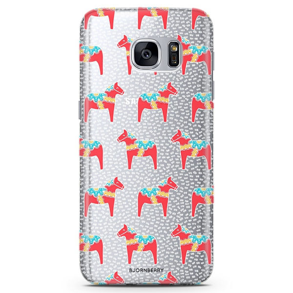 Bjornberry Samsung Galaxy S6 Edge TPU Skal -Dalahäst