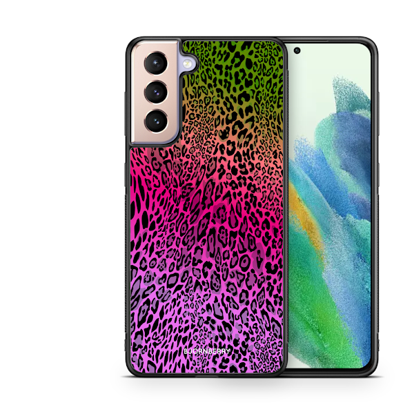 Bjornberry Skal Samsung Galaxy S21 FE 5G - Gradient Leopard