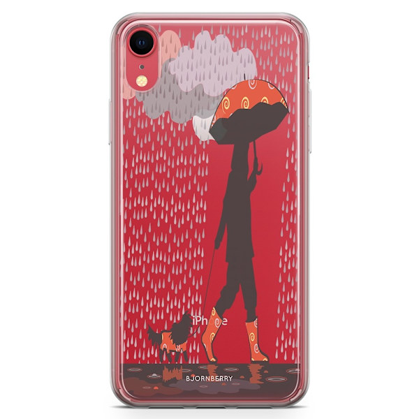 Bjornberry Hybrid Skal iPhone XR  - Promenad I Regnet
