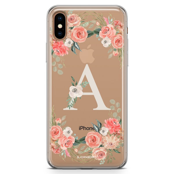 Bjornberry Hybrid Skal iPhone Xs Max  - Monogram A