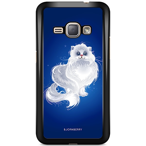 Bjornberry Skal Samsung Galaxy J1 (2016) - Vit Katt