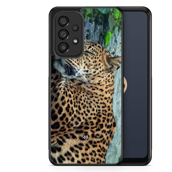 Bjornberry Skal Samsung Galaxy A33 5G -Sovande Leopard