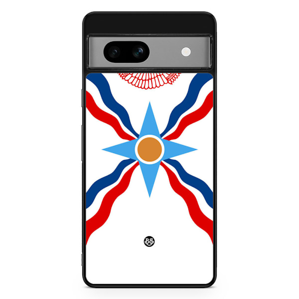 Bjornberry Google Pixel 7a Skal - Assyriska flaggan