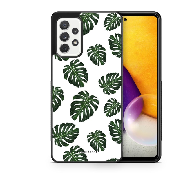 Bjornberry Skal Samsung Galaxy A52/A52s 5G -Monstera Mönster