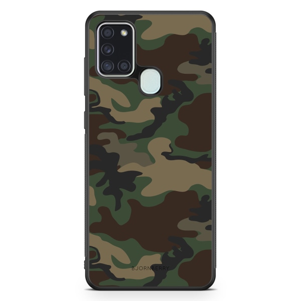 Bjornberry Skal Samsung Galaxy A21s - Kamouflage