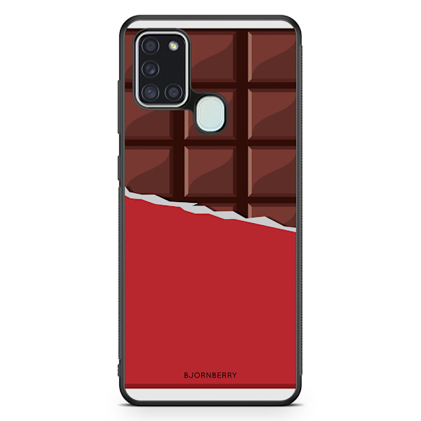 Bjornberry Skal Samsung Galaxy A21s - Choklad Kaka