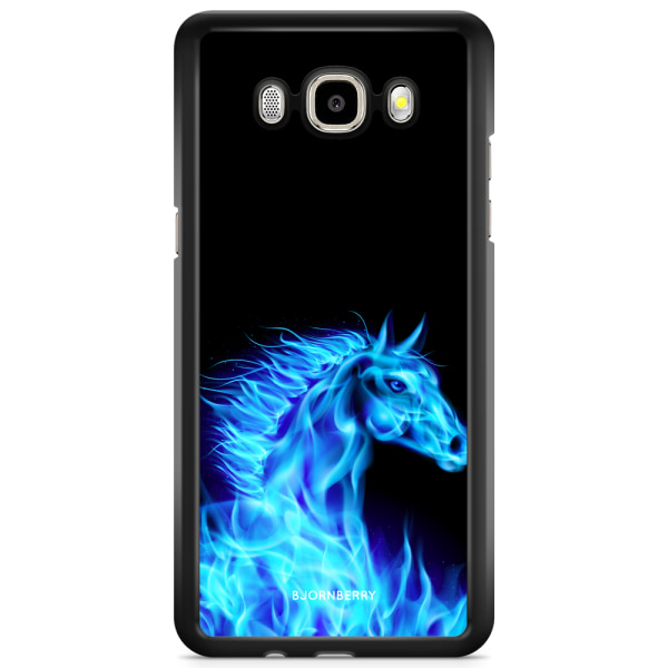 Bjornberry Skal Samsung Galaxy J5 (2016) - Flames Horse Blå