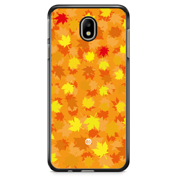 Bjornberry Skal Samsung Galaxy J5 (2017) - Orange/Röda Löv