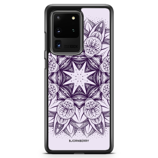 Bjornberry Skal Samsung Galaxy S20 Ultra - Lila Mandala