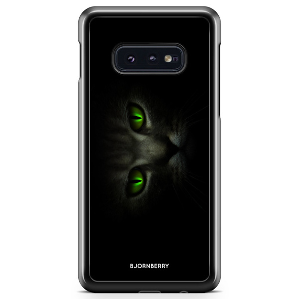 Bjornberry Skal Samsung Galaxy S10e - Gröna Kattögon