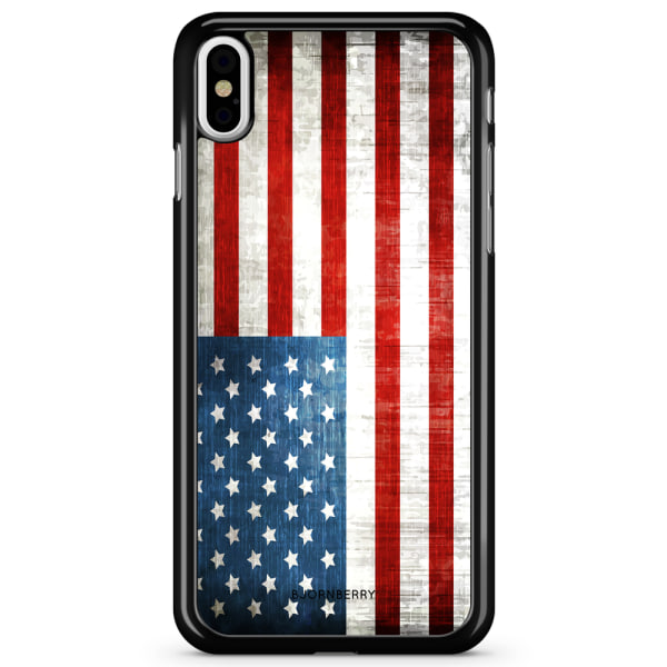 Bjornberry Skal iPhone X / XS - USA Flagga