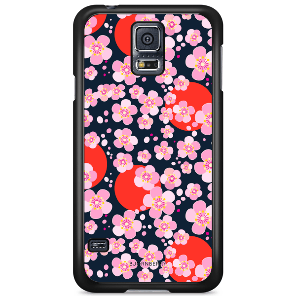 Bjornberry Skal Samsung Galaxy S5/S5 NEO - Japan Blommor