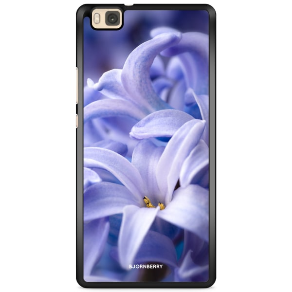 Bjornberry Skal Huawei P8 Lite - Blå blomma