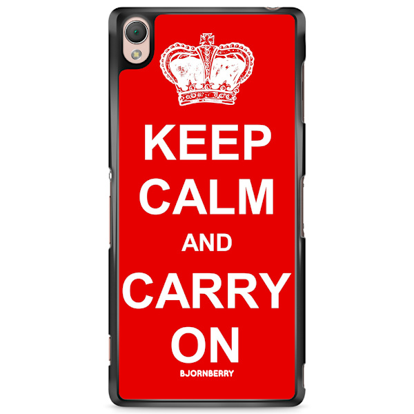 Bjornberry Skal Sony Xperia Z3 - Keep calm carry on
