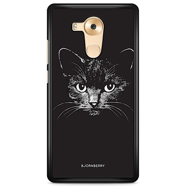 Bjornberry Skal Huawei Mate 9 Pro - Svart/Vit Katt