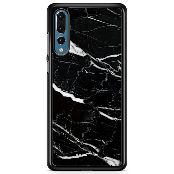 Bjornberry Skal Huawei P20 Pro - Svart Marmor