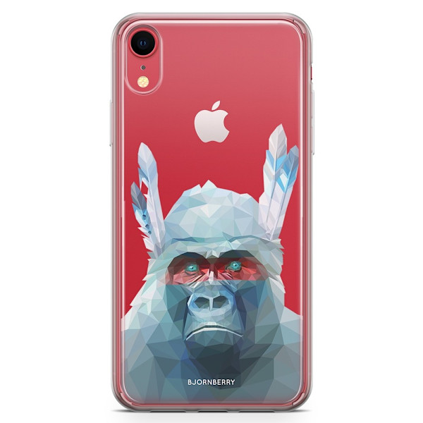 Bjornberry Hybrid Skal iPhone XR  - Färgglad Gorilla