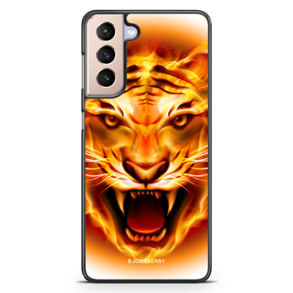 Bjornberry Skal Samsung Galaxy S21 - Flames Tiger