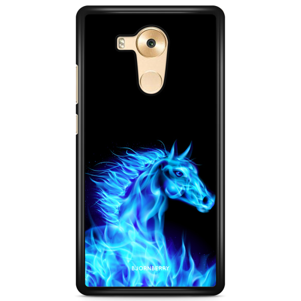 Bjornberry Skal Huawei Mate 9 - Flames Horse Blå