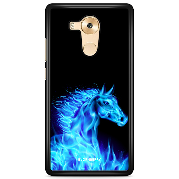 Bjornberry Skal Huawei Mate 9 - Flames Horse Blå