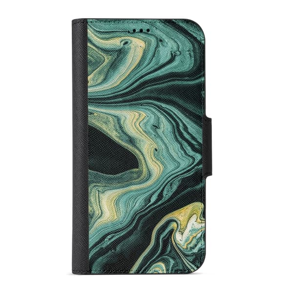 Naive iPhone SE (2020) Plånboksfodral  - Green Dream