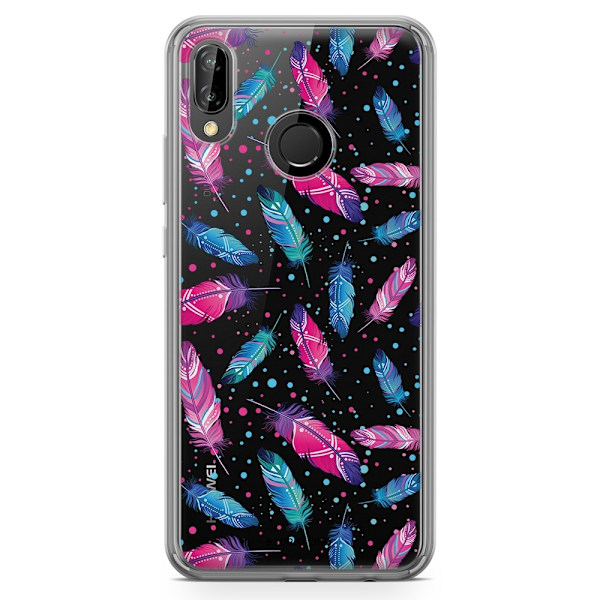 Bjornberry Hybrid Skal Huawei P20 Lite - Fjädrar