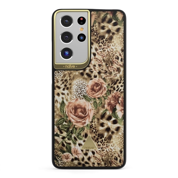 Naive Samsung Galaxy S21 Ultra Skal - Leo Roses