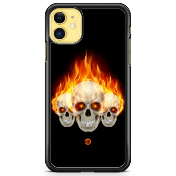 Bjornberry Hårdskal iPhone 11 - Flames Dödskallar
