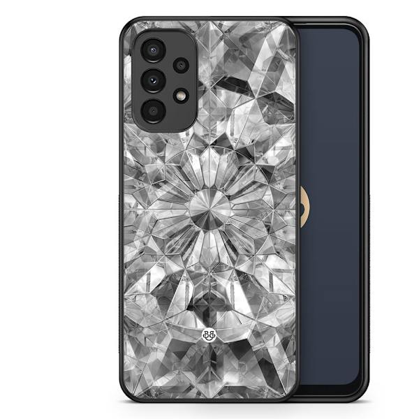 Bjornberry Skal Samsung Galaxy A13 - Grå Kristaller