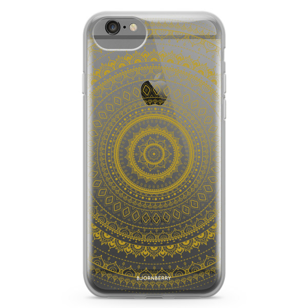Bjornberry Skal Hybrid iPhone 6/6s - Guld Mandala