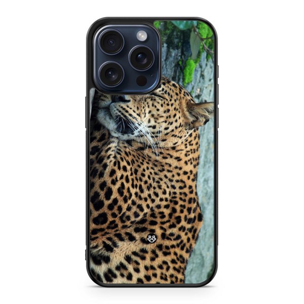 Bjornberry Skal iPhone 15 Pro Max - Sovande Leopard