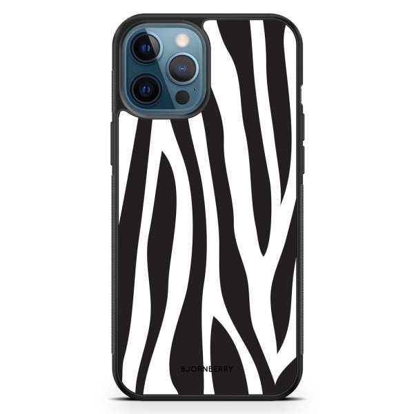 Bjornberry Hårdskal iPhone 12 Pro - Zebra