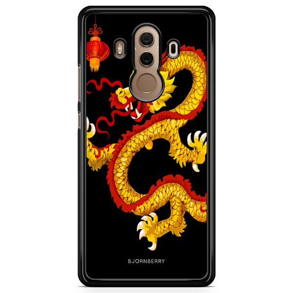 Bjornberry Skal Huawei Mate 10 Pro - Gul Drake