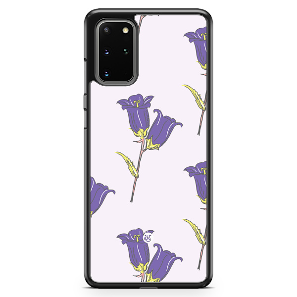 Bjornberry Skal Samsung Galaxy S20 Plus - Vilda Lila Blommor