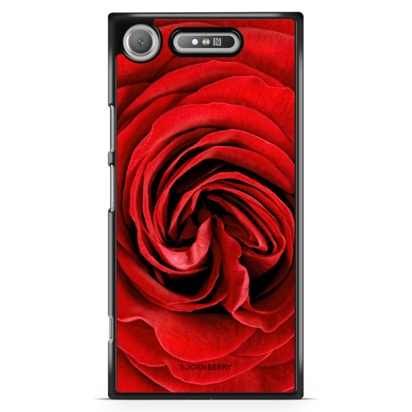 Bjornberry Sony Xperia XZ1 Compact Skal - Röd Ros