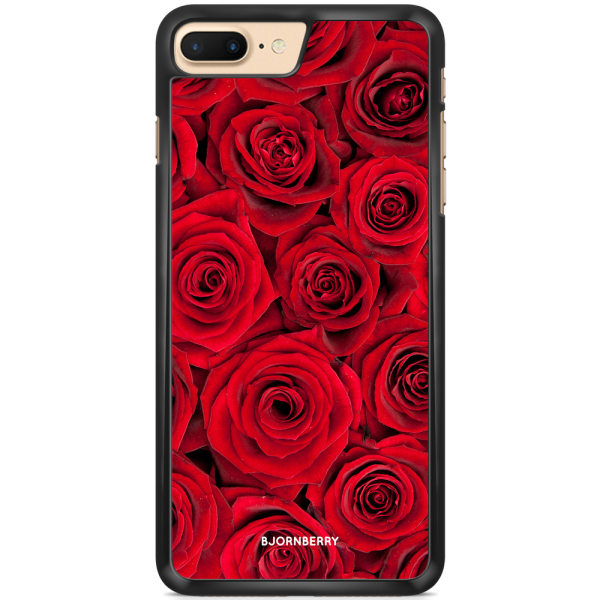Bjornberry Skal iPhone 7 Plus - Röda Rosor