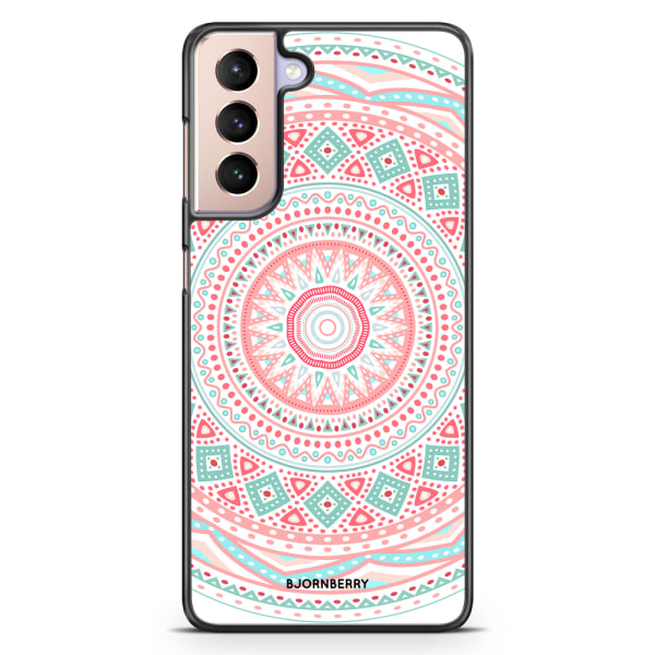 Bjornberry Skal Samsung Galaxy S21 - Pastell Mandala