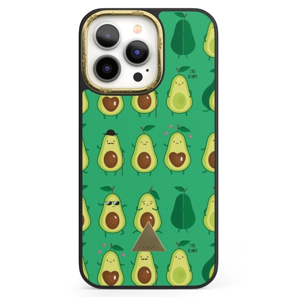 Naive iPhone 13 Pro Skal - Avocado