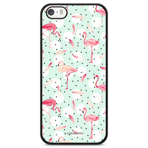 Bjornberry Skal iPhone 5/5s/SE (2016) - Flamingos