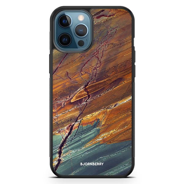 Bjornberry Hårdskal iPhone 12 Pro - Marmorsten