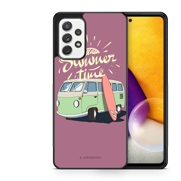 Bjornberry Skal Samsung Galaxy A52/A52s 5G -Summer Van (Rosa)