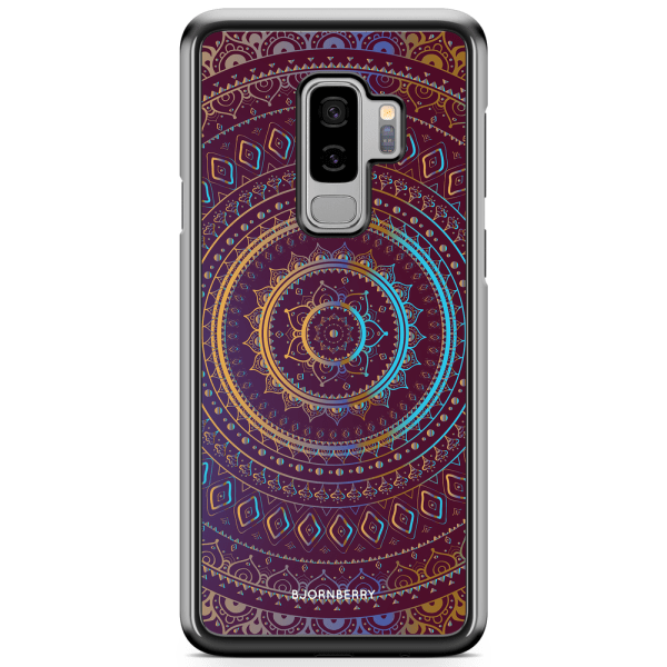 Bjornberry Skal Samsung Galaxy S9 Plus - Lila/Guld Mandala