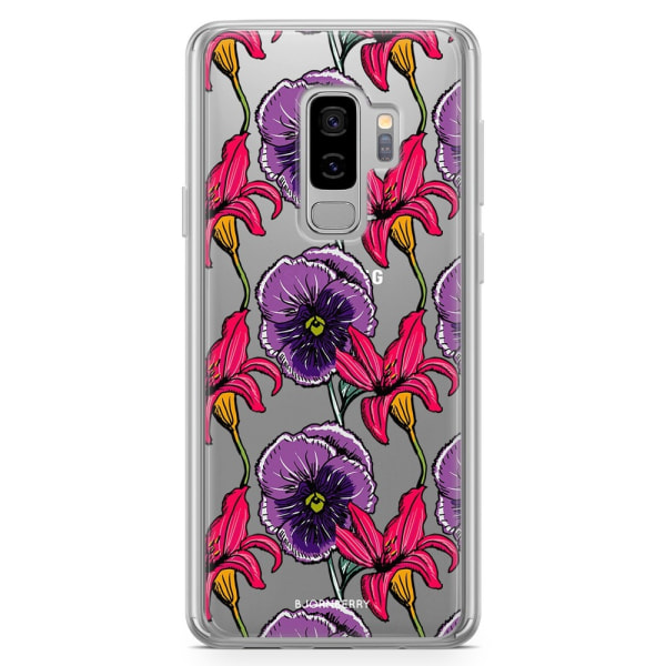 Bjornberry Skal Hybrid Samsung Galaxy S9+ - Blommor