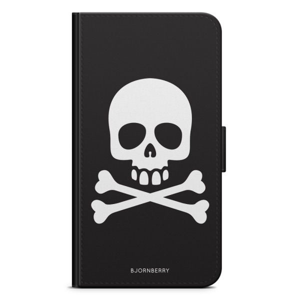 Bjornberry Plånboksfodral iPhone XR - Skull