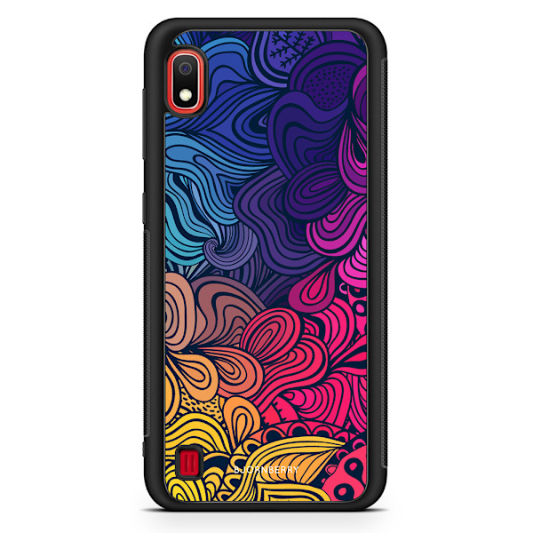Bjornberry Skal Samsung Galaxy A10 - Retro Blommor
