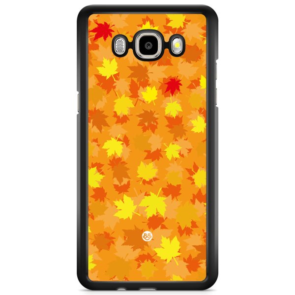 Bjornberry Skal Samsung Galaxy J3 (2016) - Orange/Röda Löv